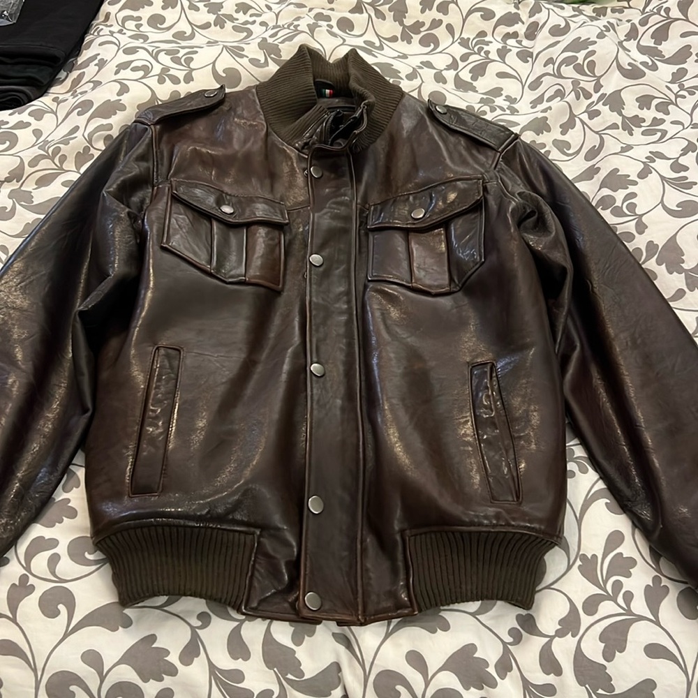 Vintage Rocco Tuscani leather jacket